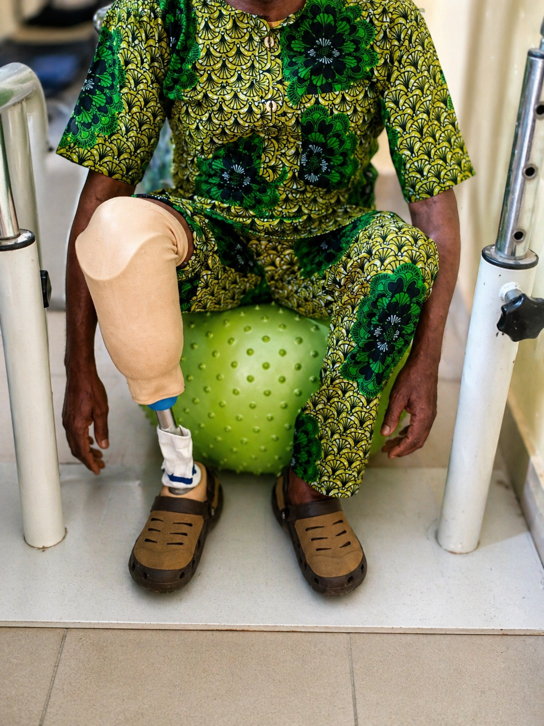 Prosthetic user